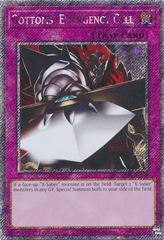 Gottoms' Emergency Call - RA04-EN138 - (Platinum Secret Rare) - 1st Edition